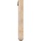 Ekena Millwork Merced Arts and Crafts Smooth Bracket w/ Offset Brace, Douglas Fir, 5 1/2"W x 44"D x 44"H BKT0604X44X44MRC03SDF - alternate 3